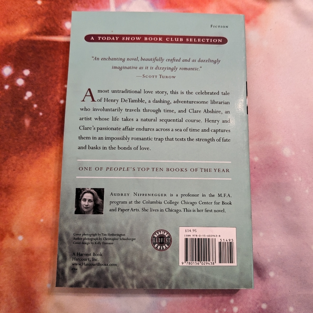 👞 The Time Traveler`s Wife National Bestseller Book New - Picture 2 of 2